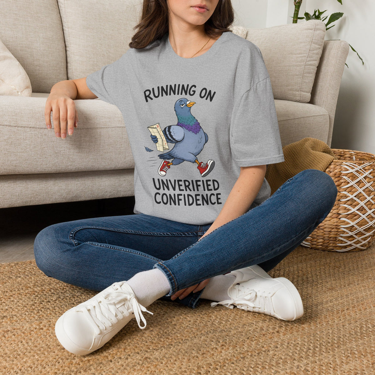 Running on Unverified Confidence T-Shirt