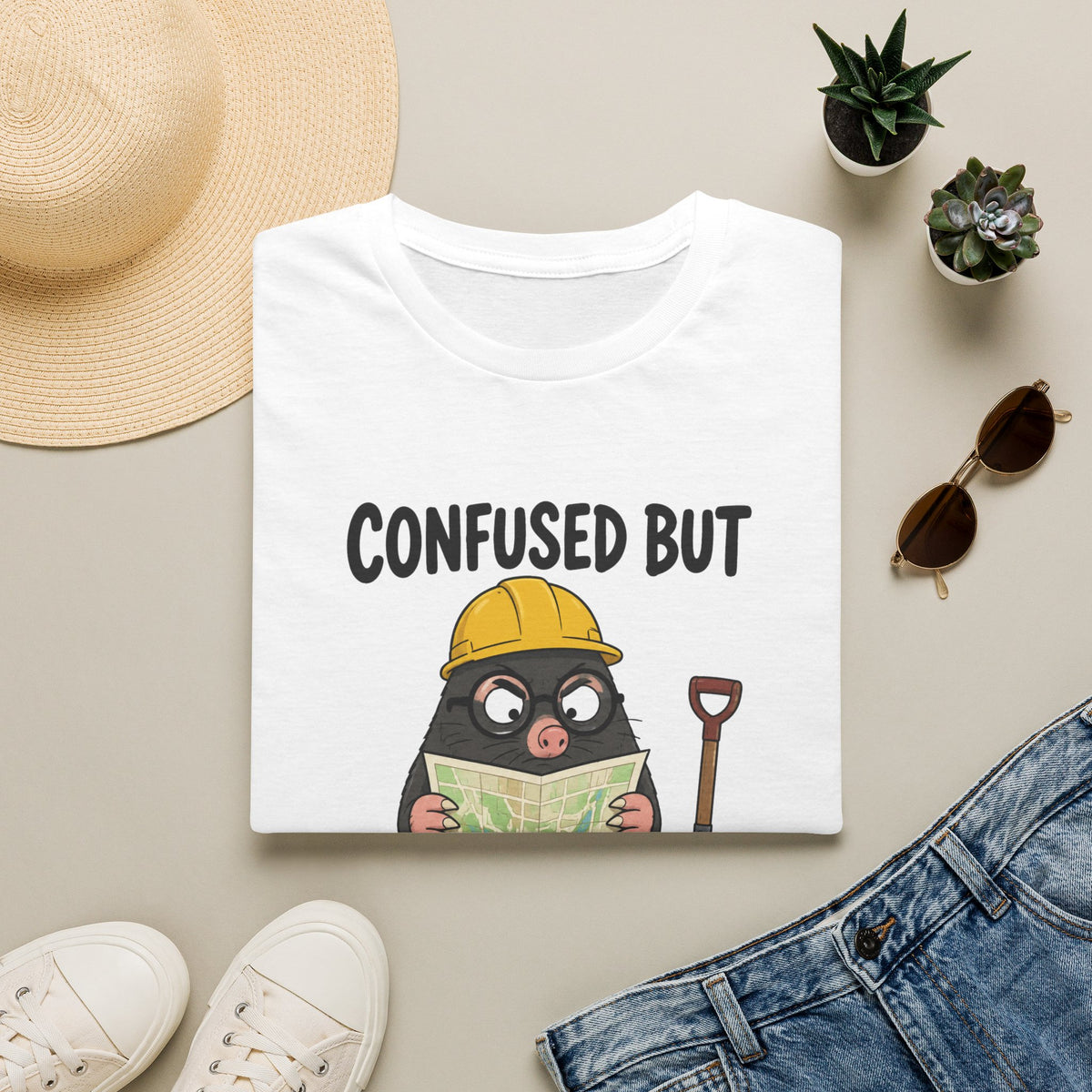 Confused But Deeply Committed T-Shirt