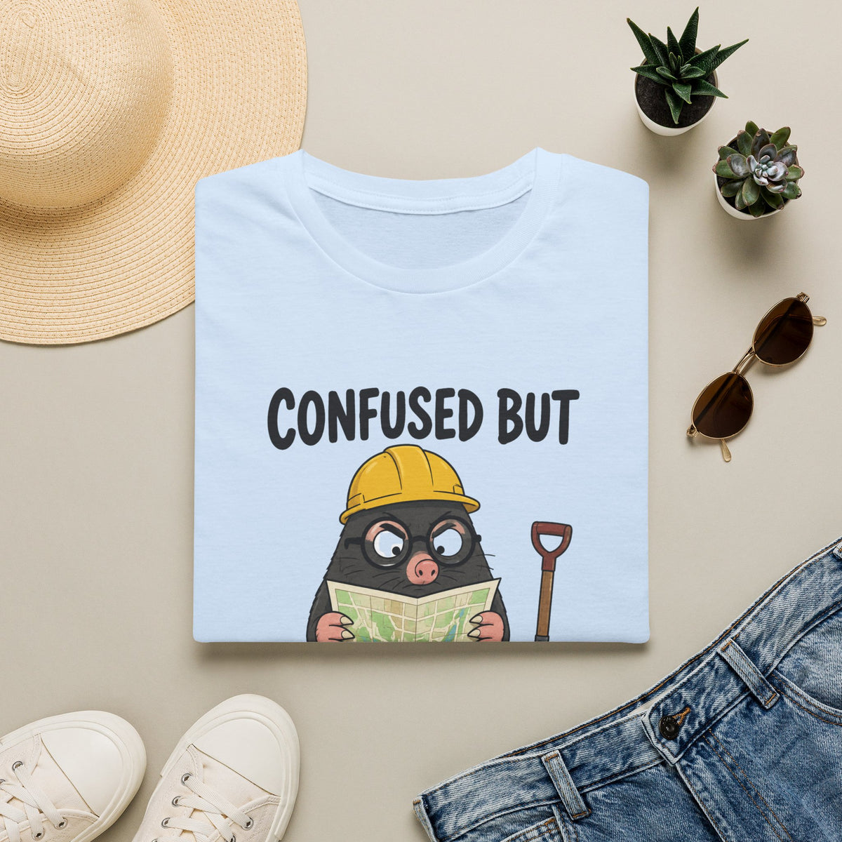 Confused But Deeply Committed T-Shirt