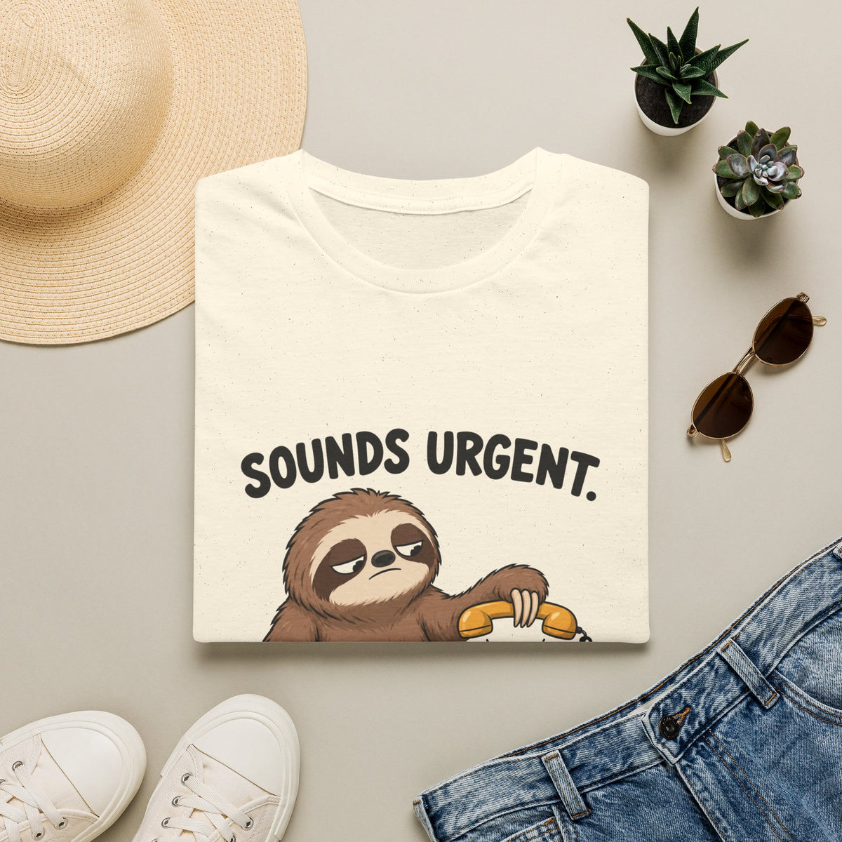 Sounds Urgent, Try Someone Enthusiastic T-Shirt