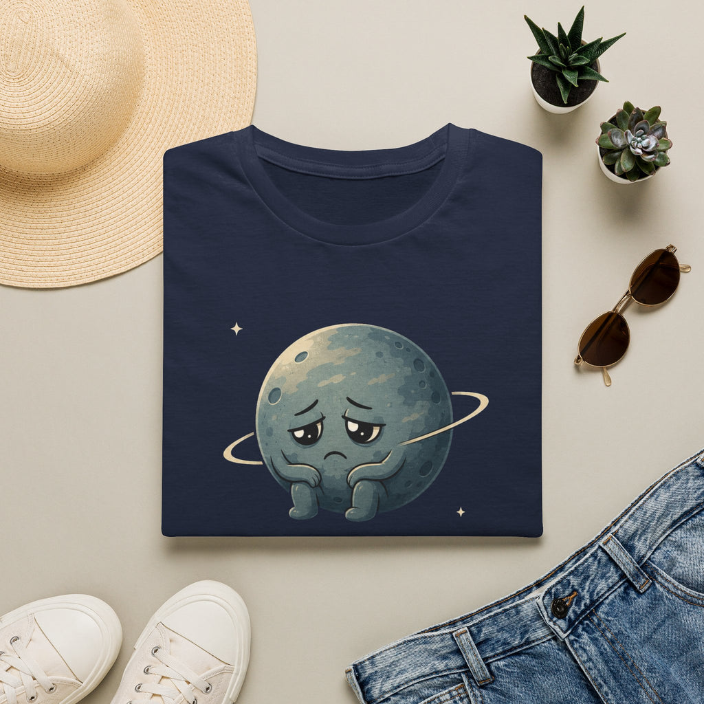 Sad Saturn Graphic T-Shirt