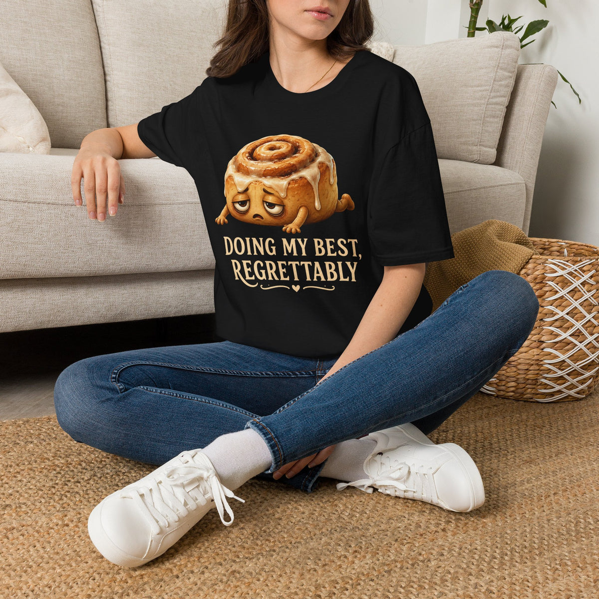 Sad Cinnamon Roll T-Shirt