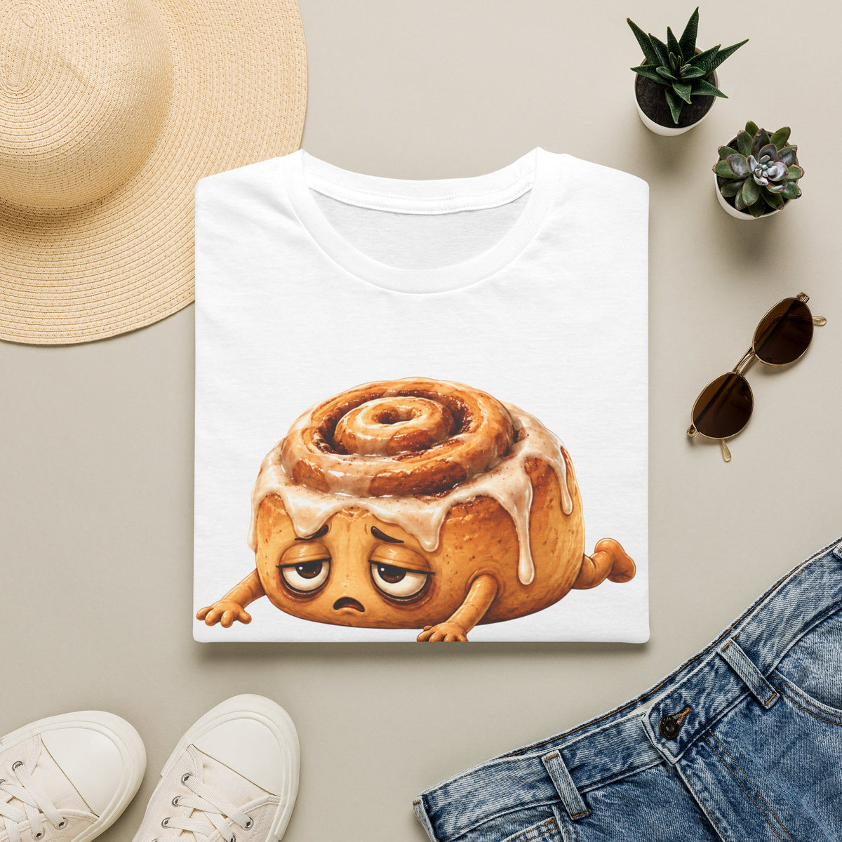 Sad Cinnamon Roll T-Shirt