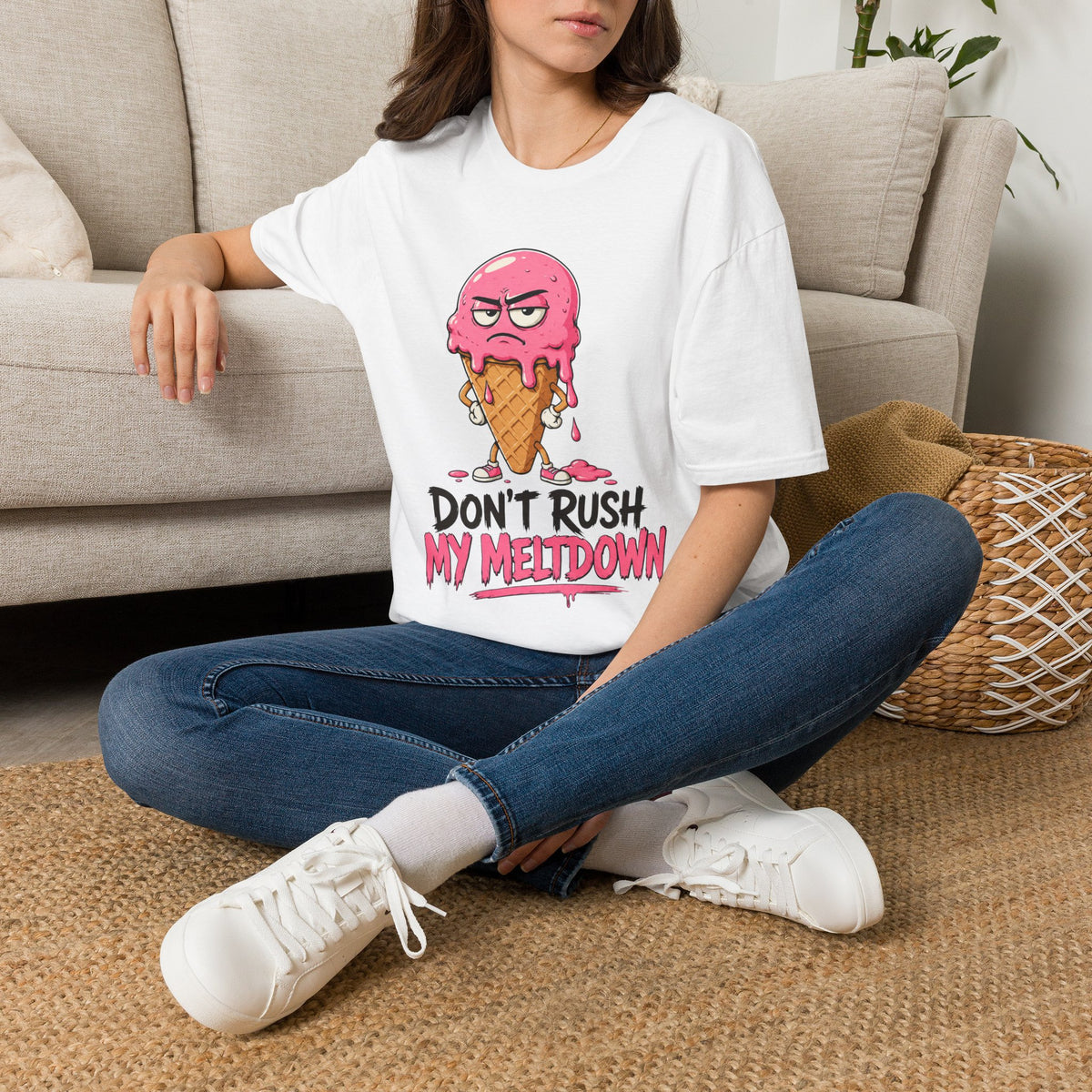 Don't Rush My Meltdown Ice Cream T-Shirt