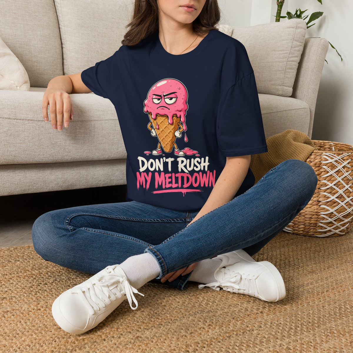 Don't Rush My Meltdown Ice Cream T-Shirt
