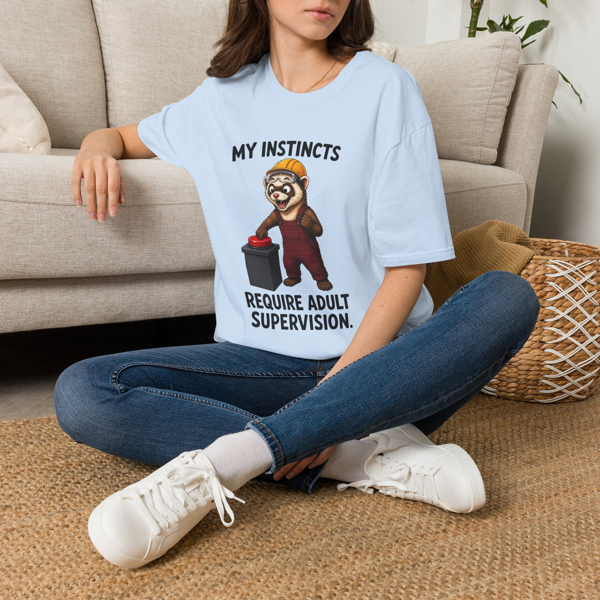 My Instincts Require Adult Supervision T-Shirt