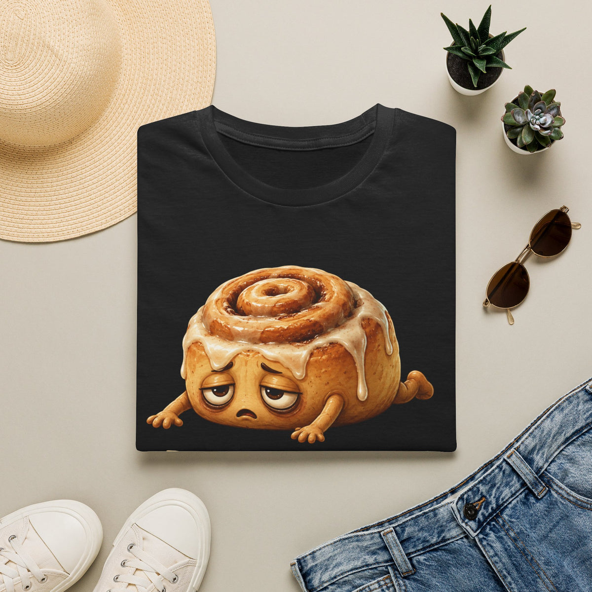 Sad Cinnamon Roll T-Shirt